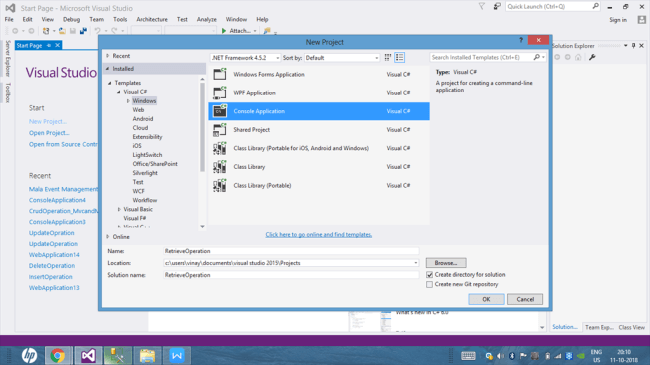 Retrieve Operation In MonGoDB Using Robo 3T